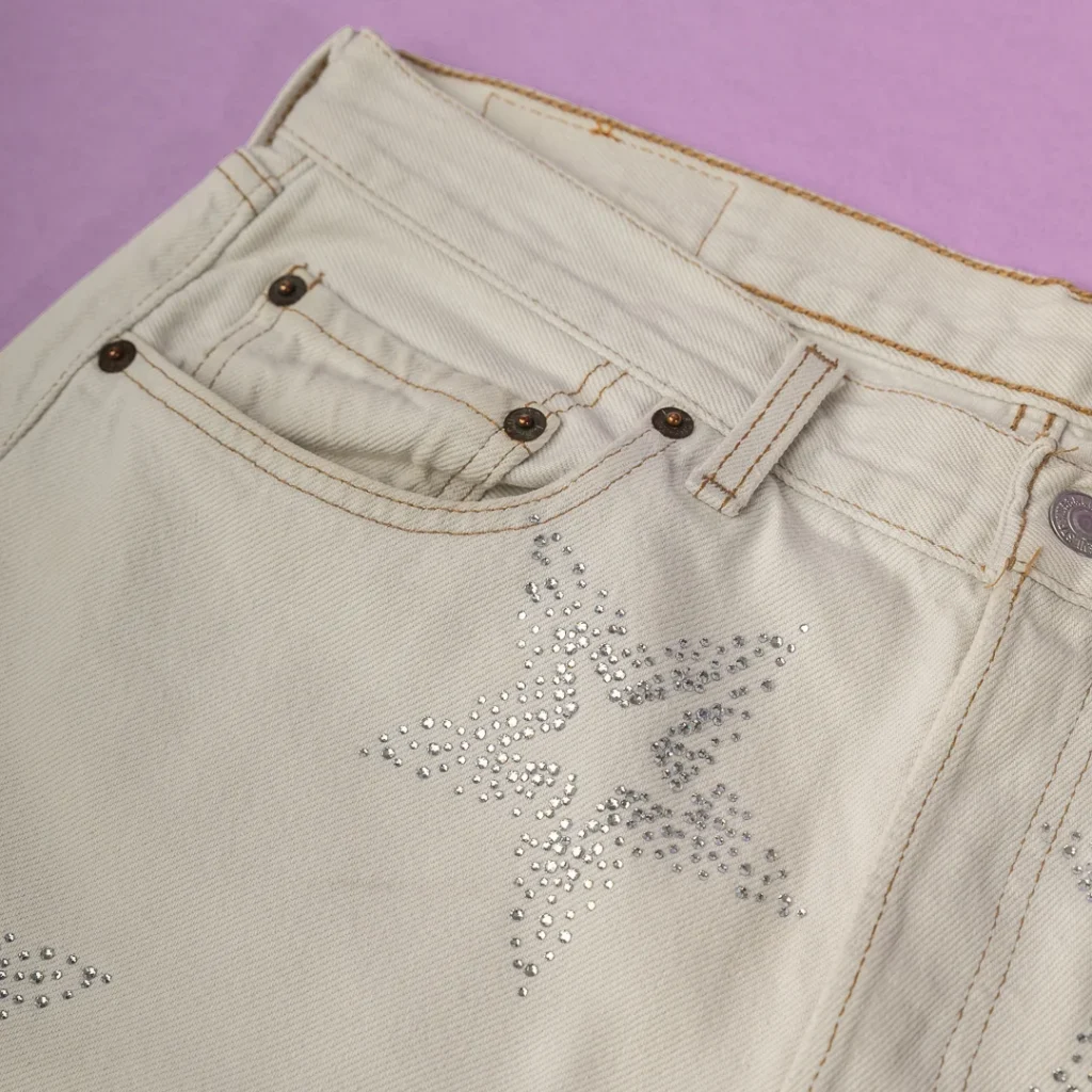 come lavare levis con strass