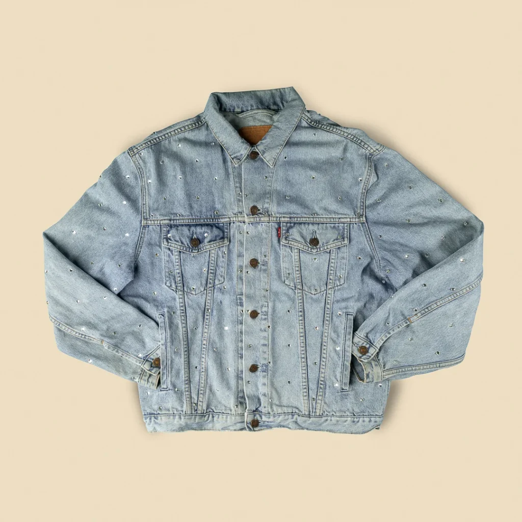 Giacca Levi’s con applicazioni di strass