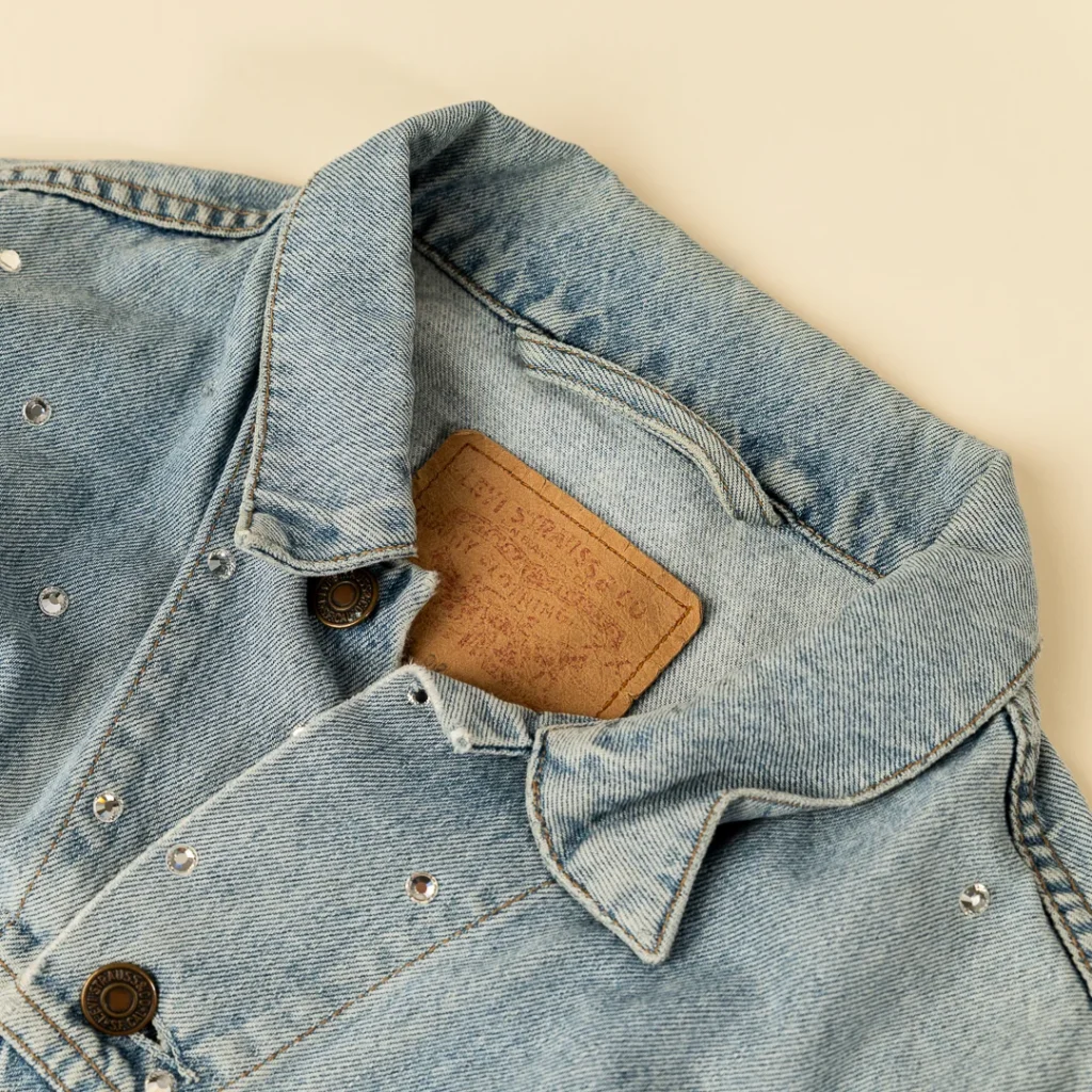 dettaglio colletto Giacca Levi’s